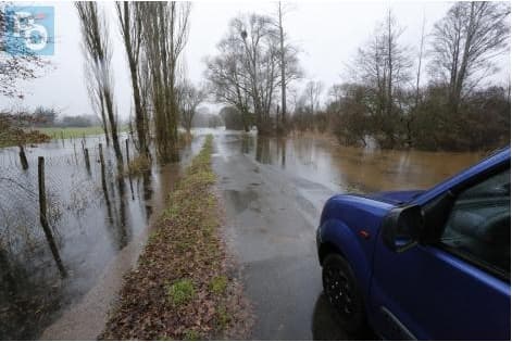 Image d'illustration pour Suivi de la dépression Tini - inondations en Bretagne