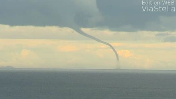 Image d'illustration pour Orages, trombes et possible tornade dans le Sud-Est