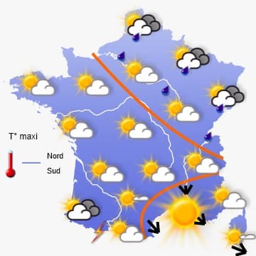 Retour en force d'un temps TRES ESTIVAL !