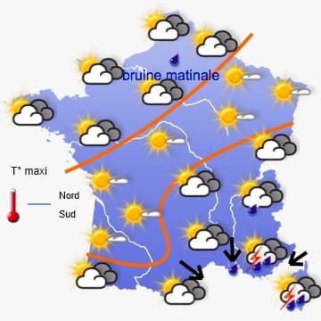 Retour progressif d'un temps chaud et ensoleillé 