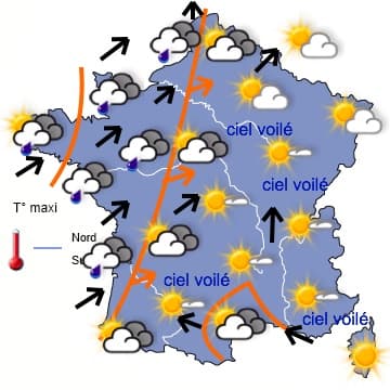La periode de temps agité se terminera mercredi 