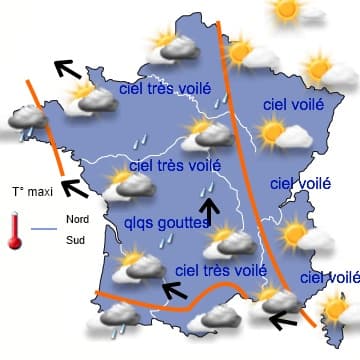 Un dimanche moins agréable que prévu, et un début de semaine restant très doux