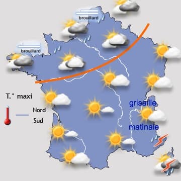 Week-end de transition et semaine prochaine très perturbée dans le Nord-ouest