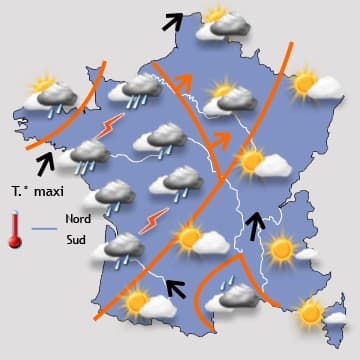 Une semaine très perturbée et très pluvieuse  