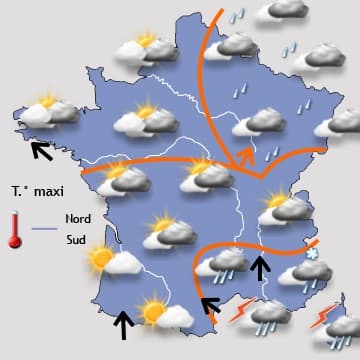 Encore du très mauvais temps dans le Midi ! 