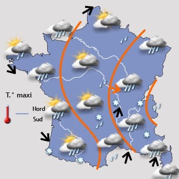Week-end plus froid mais temporairement plus calme 