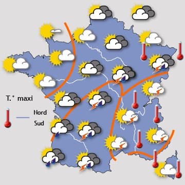 Retour d'un temps plus calme en début de semaine 