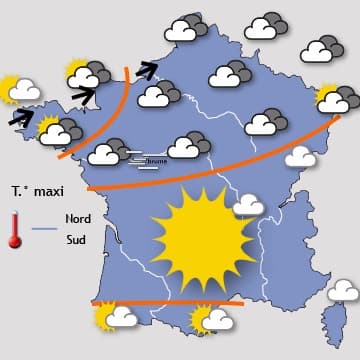 Une sécheresse assez inquiétante sur la moitié Sud 
