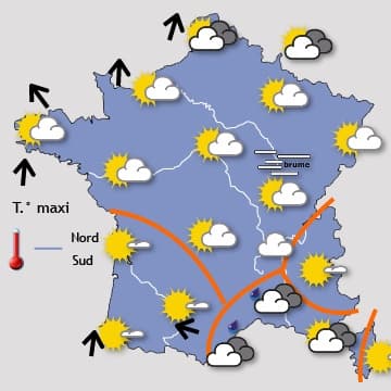 Davantage de nuages, mais pas de froid en vue pour le moment 