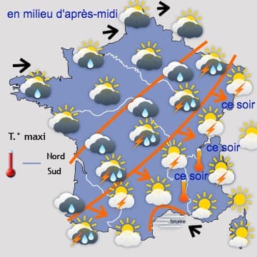 Beau week-end avant le retour de la fraîcheur par le nord
