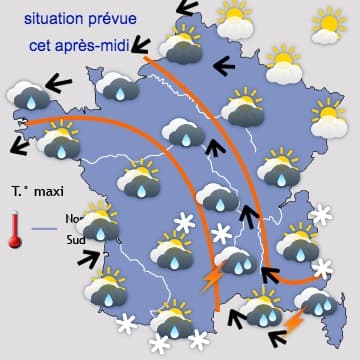 Début d'amélioration par le Nord 
