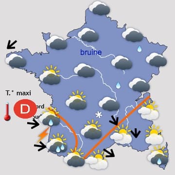 Vers le retour d'un puissant régime d'Ouest à partir de lundi 