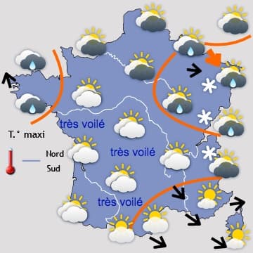 Remontée des températures, notamment en fin de semaine prochaine