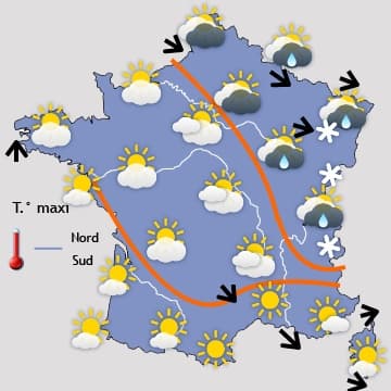 Très beau vendredi - week-end agréable dans le Nord-est 