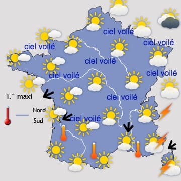 Semaine chaude et ensoleillée