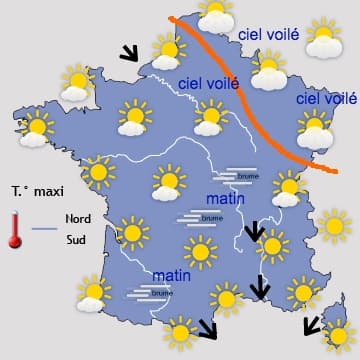 Brutal changement de temps le week-end prochain !
