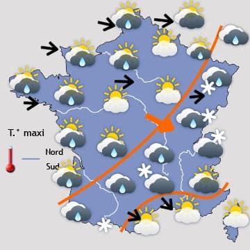 Dimanche très agité avant le retour d'une période très calme  
