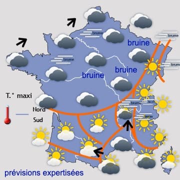 Une résistance de l'anticyclone (au moins au sud) ? 