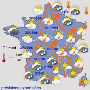 Régression de la chaleur et week-end sans excès 