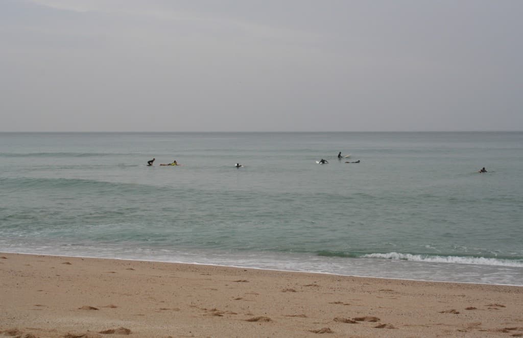 en attendant la vague
