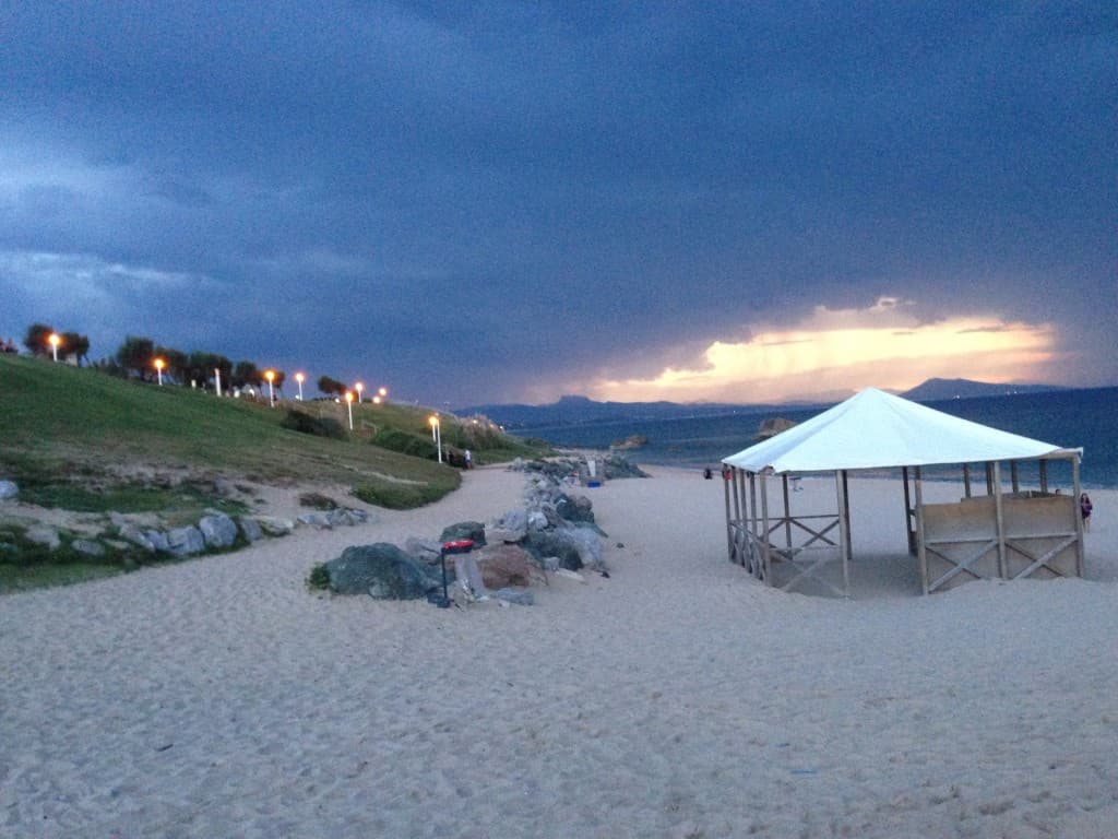 Juste avant l'orage!