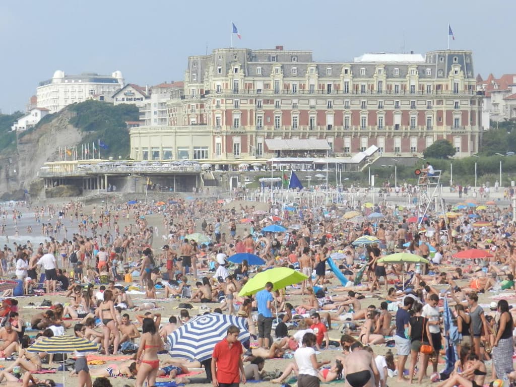 La Grande-Plage de Biarritz