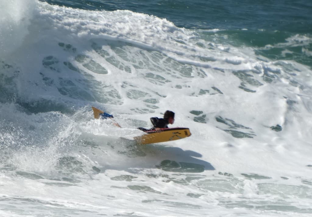 Bodyboard et palmes