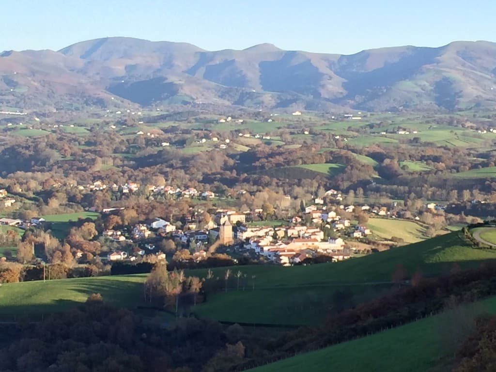 Vue sur Sare