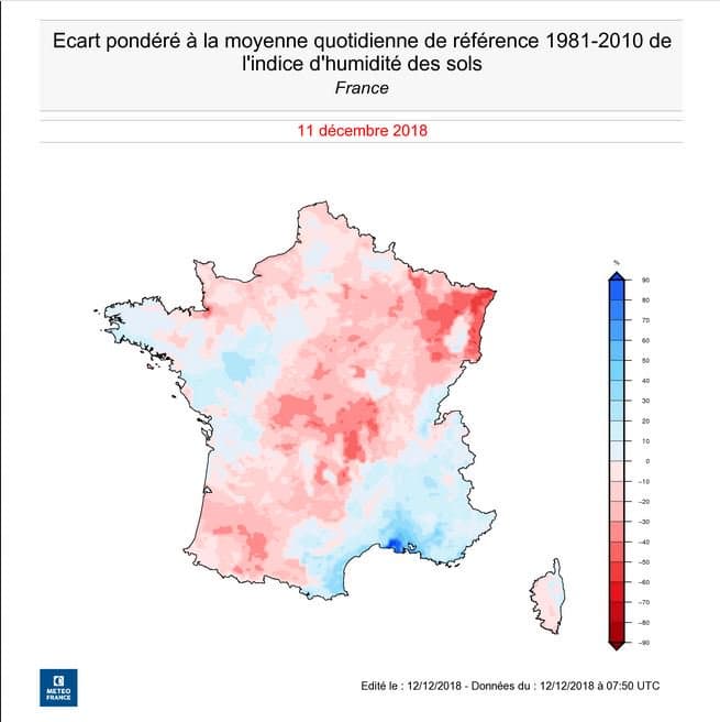 Image d'illustration pour Une première décade humide et une sécheresse en retrait