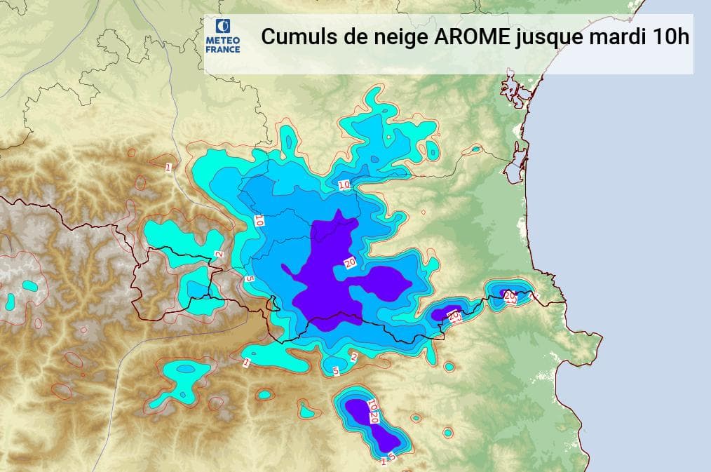 Image d'illustration pour Episode méditerranéen (Aiguat) à surveiller en Roussillon!