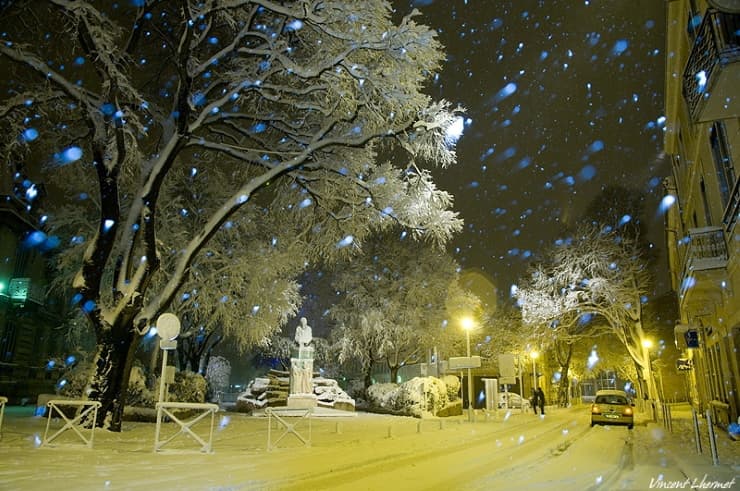 Image d'illustration pour Retour sur l'épisode neigeux exceptionnel de mars 2010 en Méditerranée