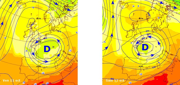 Image d'illustration pour Prévision météo : fraîcheur, pluie et neige à venir