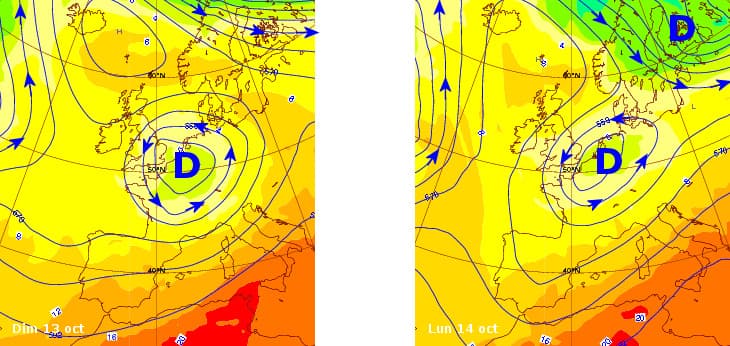 Image d'illustration pour Prévision météo : fraîcheur, pluie et neige à venir