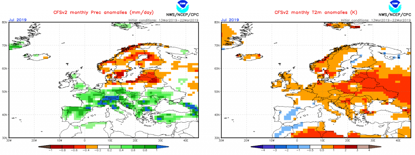 Image d'illustration pour Prévisions saisonnières : printemps-été 2019 plus chauds que la normale ?