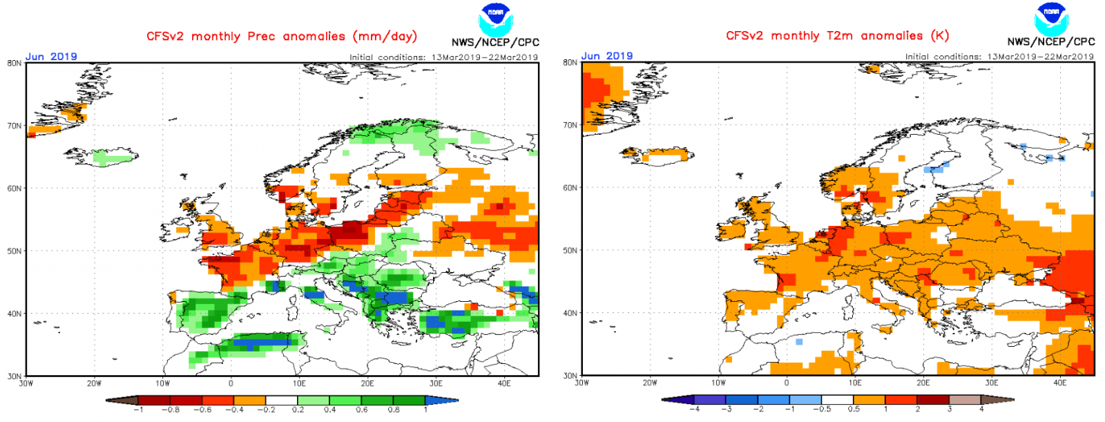 Image d'illustration pour Prévisions saisonnières : printemps-été 2019 plus chauds que la normale ?