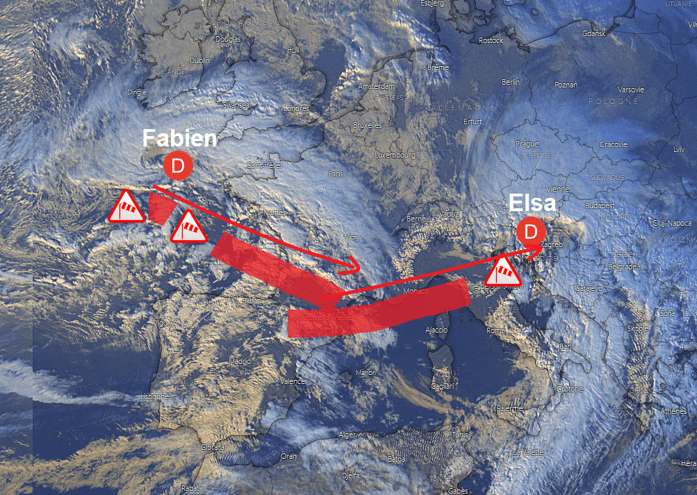 Image d'illustration pour Tempête Fabien : suivi des intempéries du 21 décembre